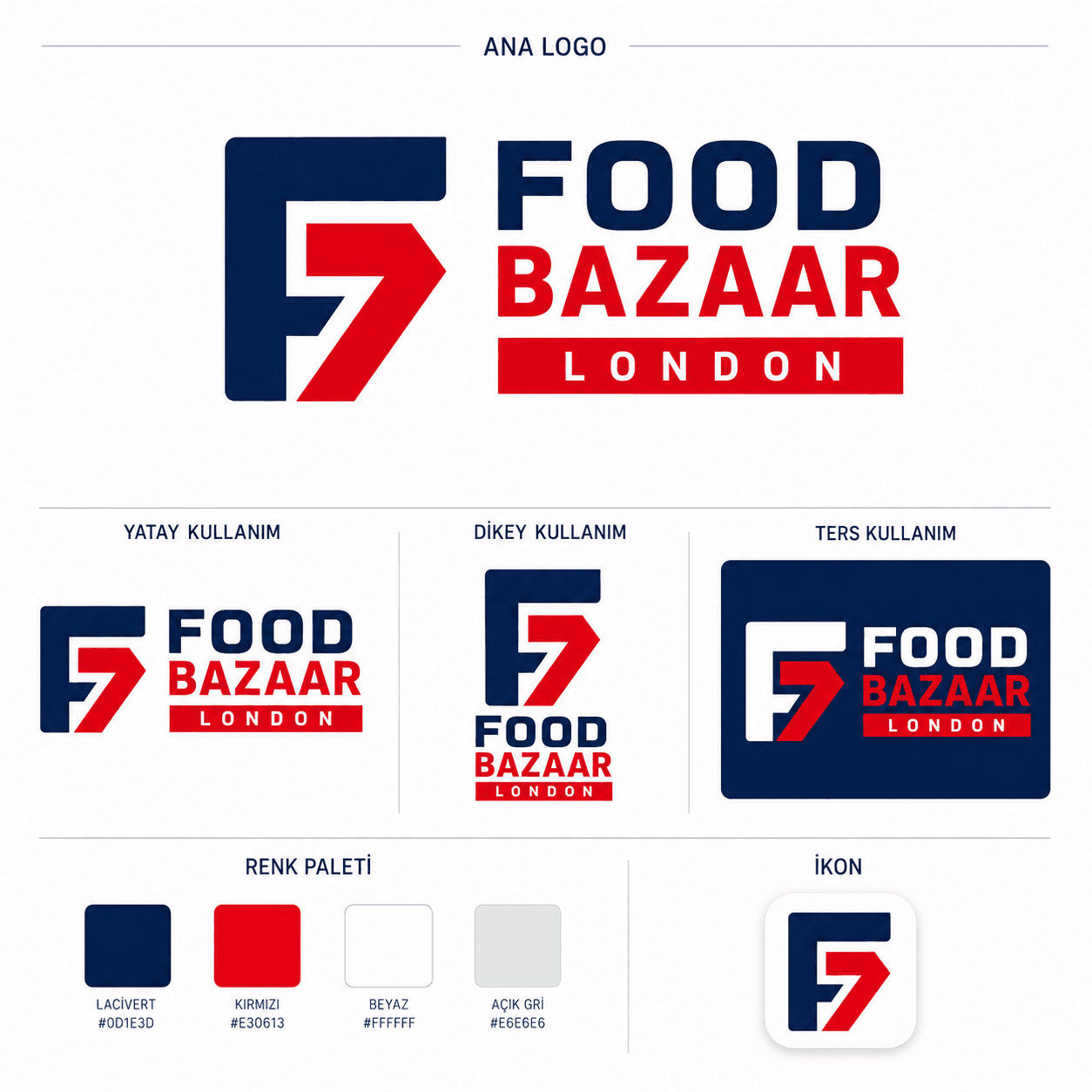supermarket zıncırı ılk logo secımı